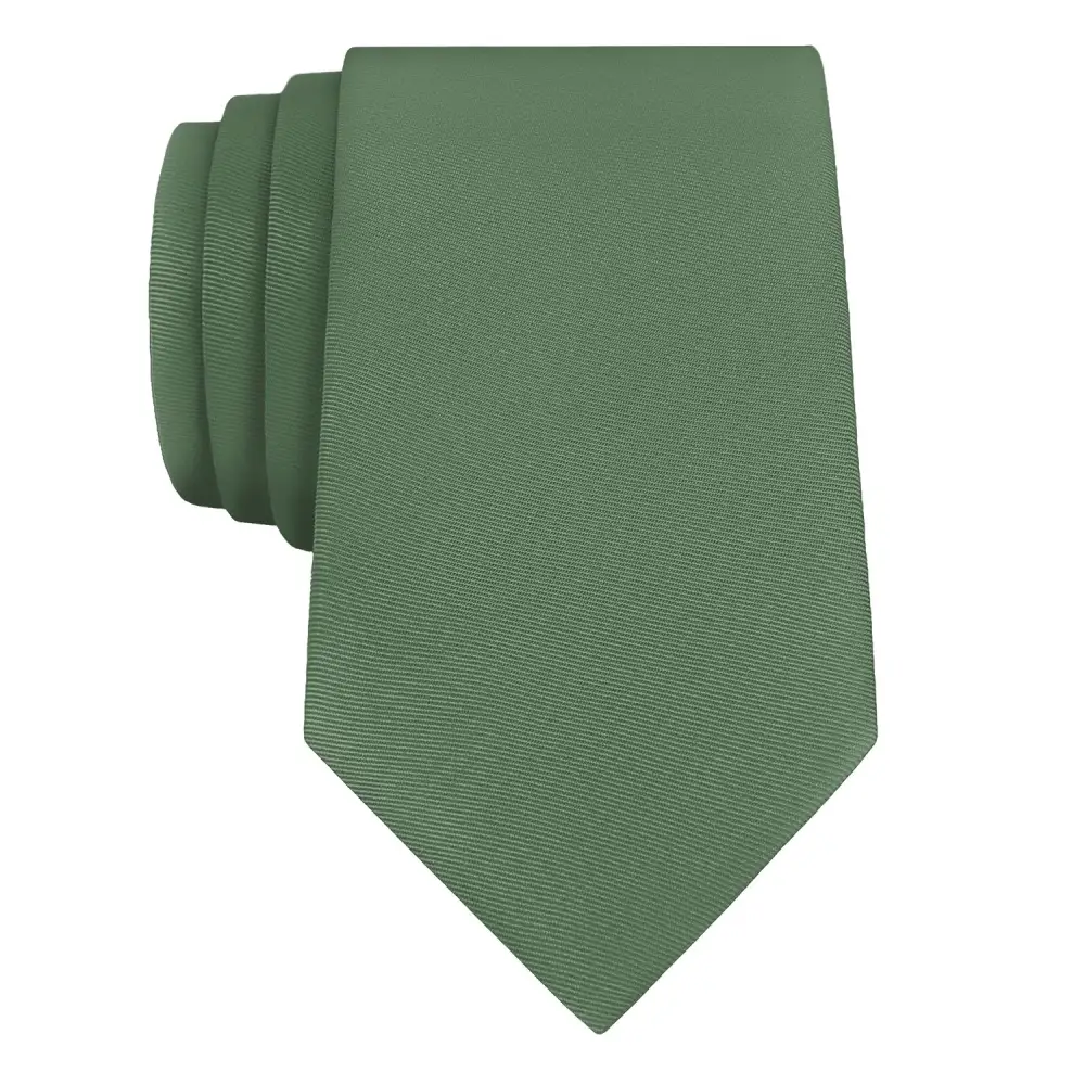 Refined Solid Theme Necktie