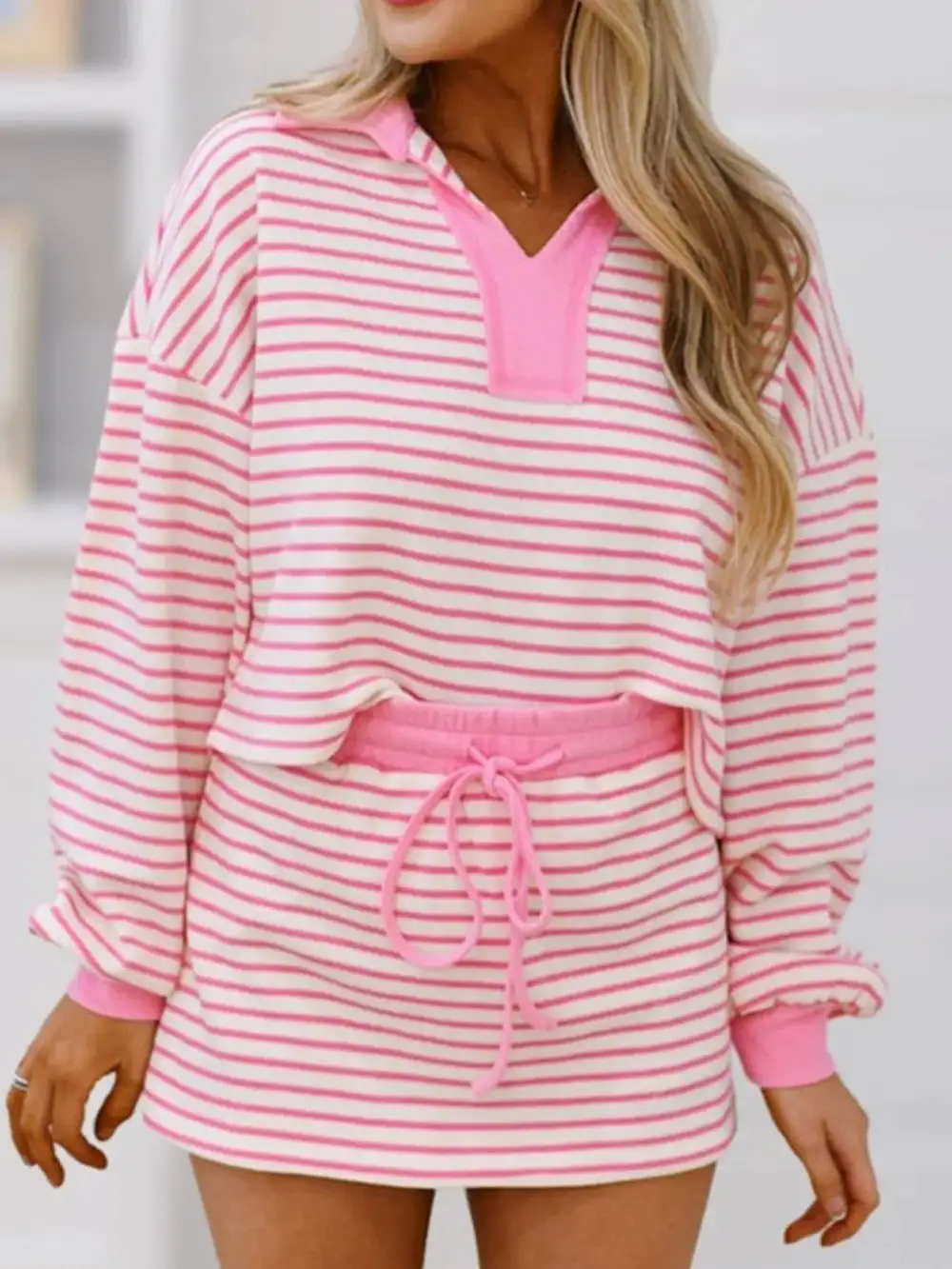 Cotton Blend Printed Coordinated Set