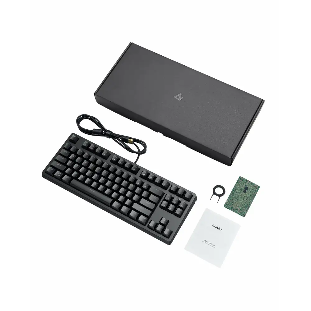 AUKEY KMG14 Mechanical Keyboard Compact 87Key with Gaming Software