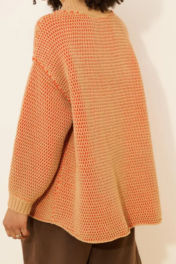 V-Neck Oversized Sweater