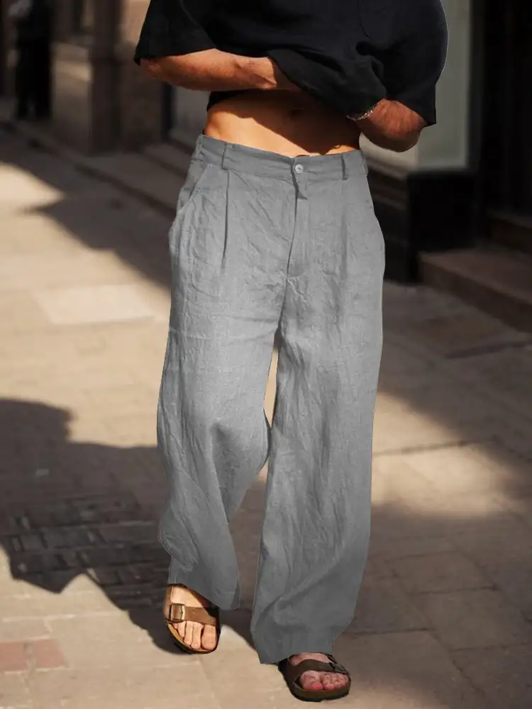 Streetwear Straight Leg Pants
