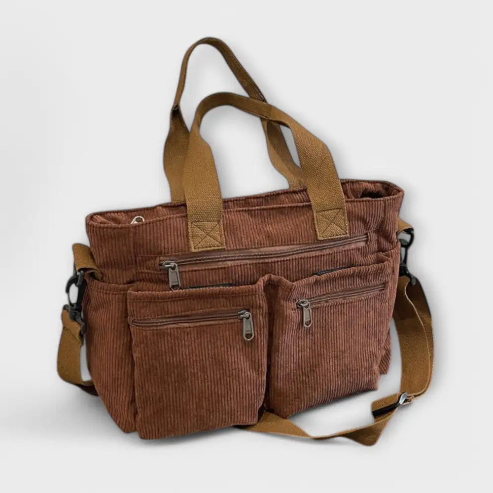 Nylon Soft Grain Tote Bag