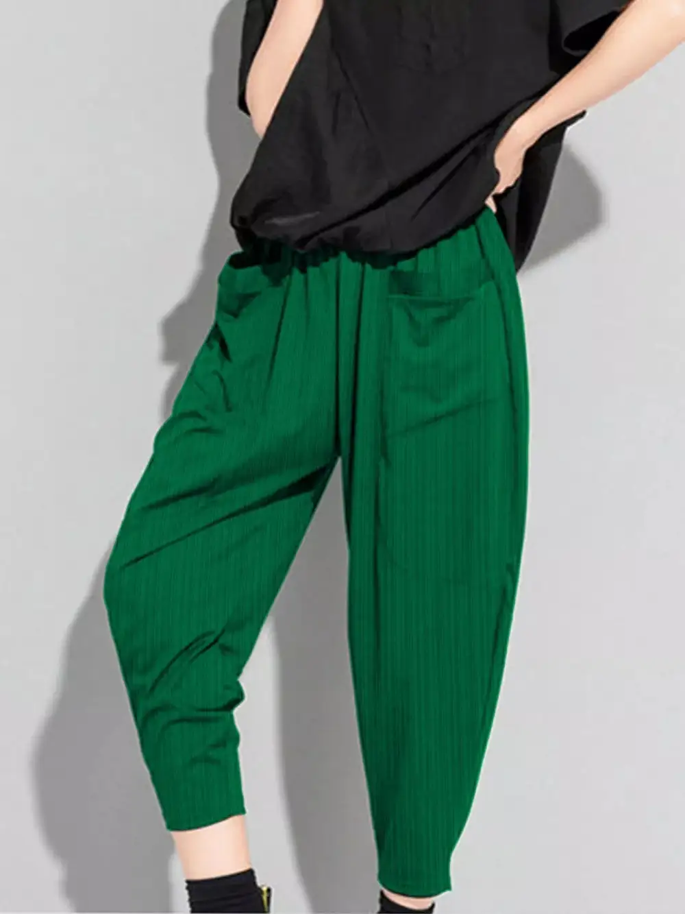 Loose Fit Harem Pants