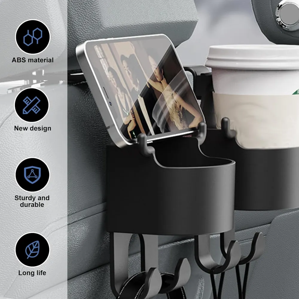 Car Cup Holder Seat Back Organizer