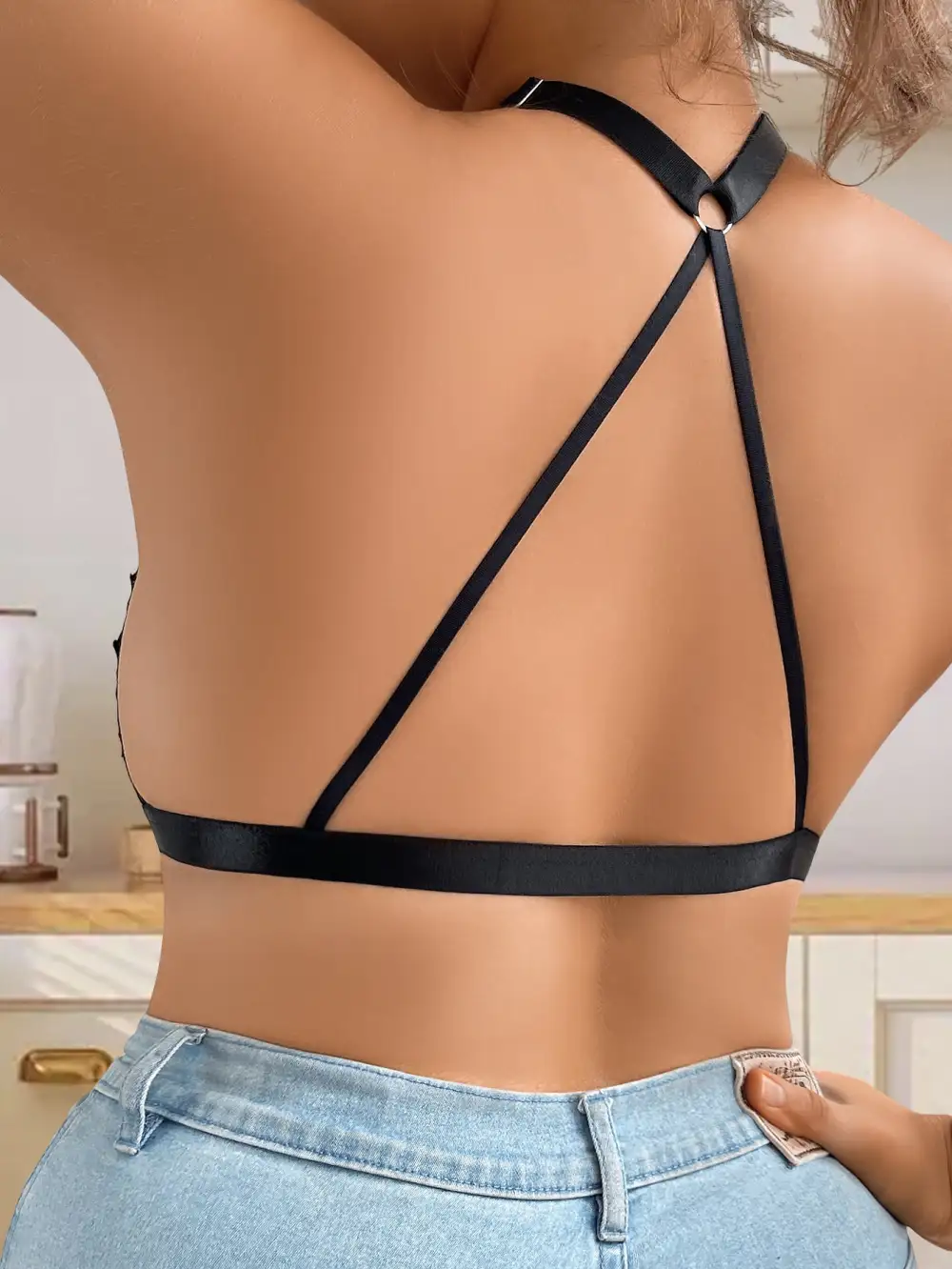 Lace Adjustable Strap Comfort Fit Push-Up Bra