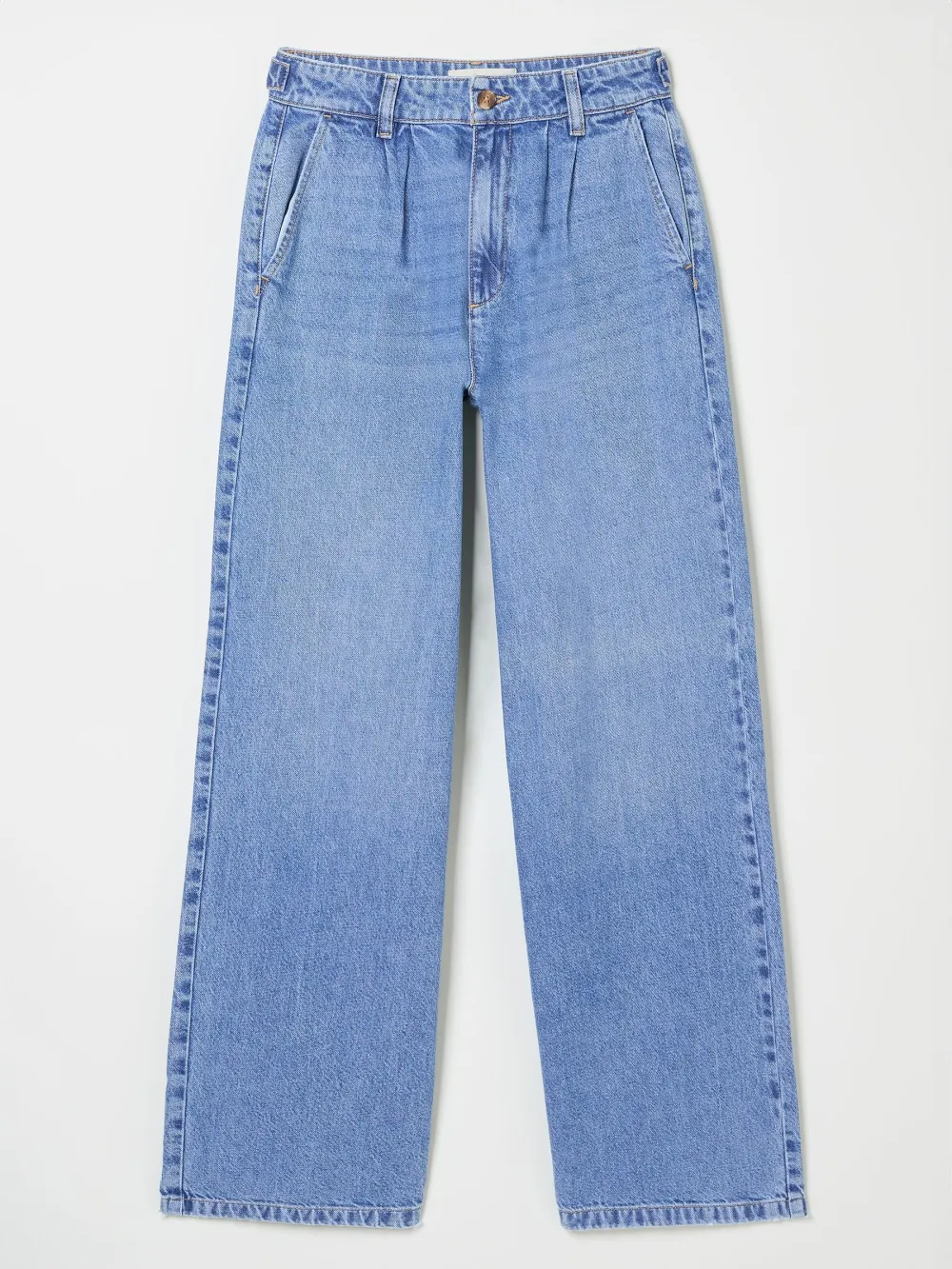 Ginger Denim Vintage Wide Leg Jeans