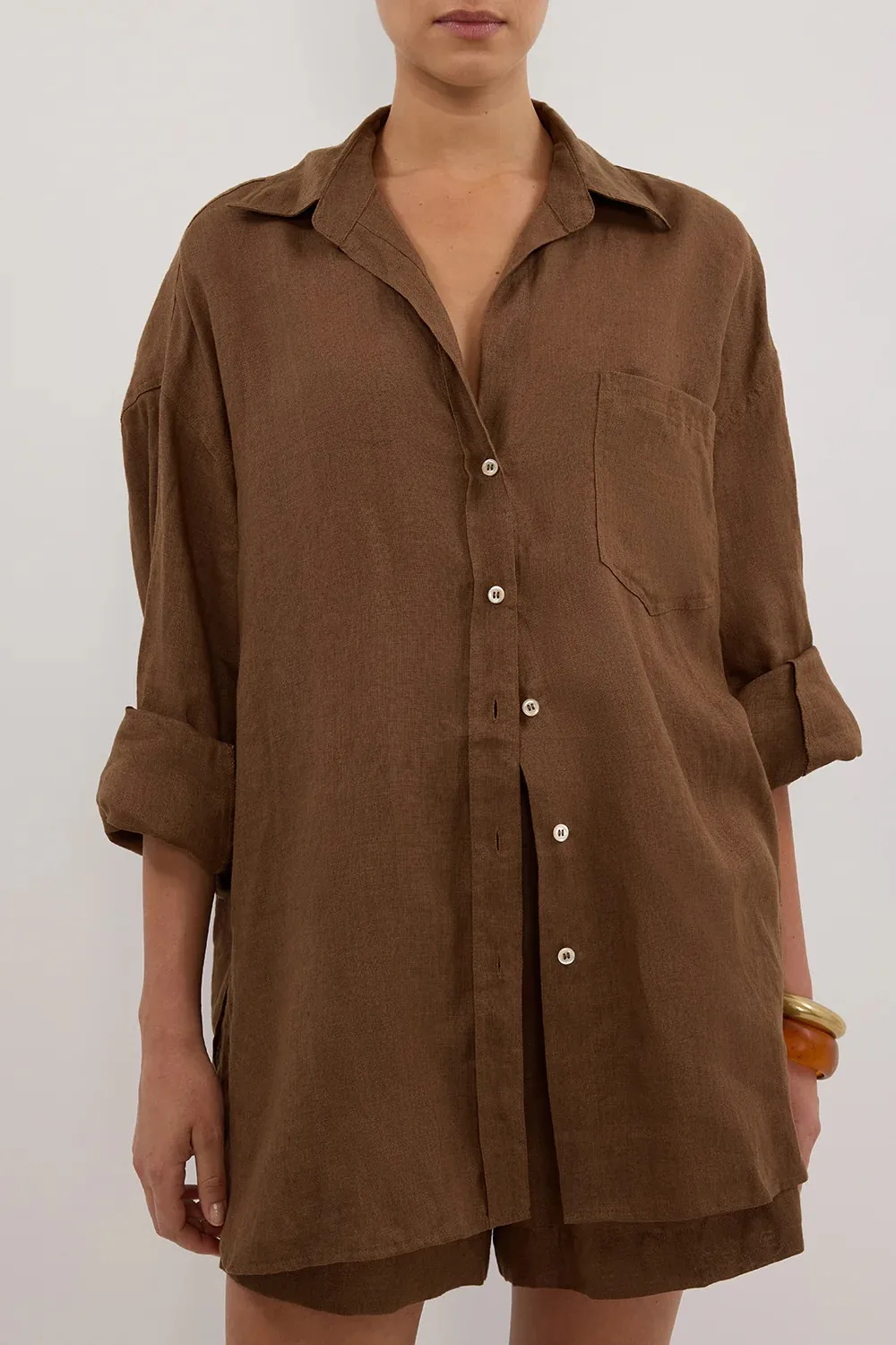 FONDANT LINEN SHIRT