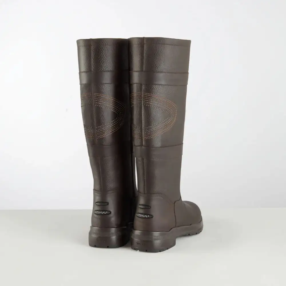 Classic Weather-Ready Leather Riding Boots