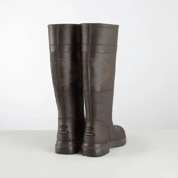 Everyday Weather-Ready Leather Riding Boots