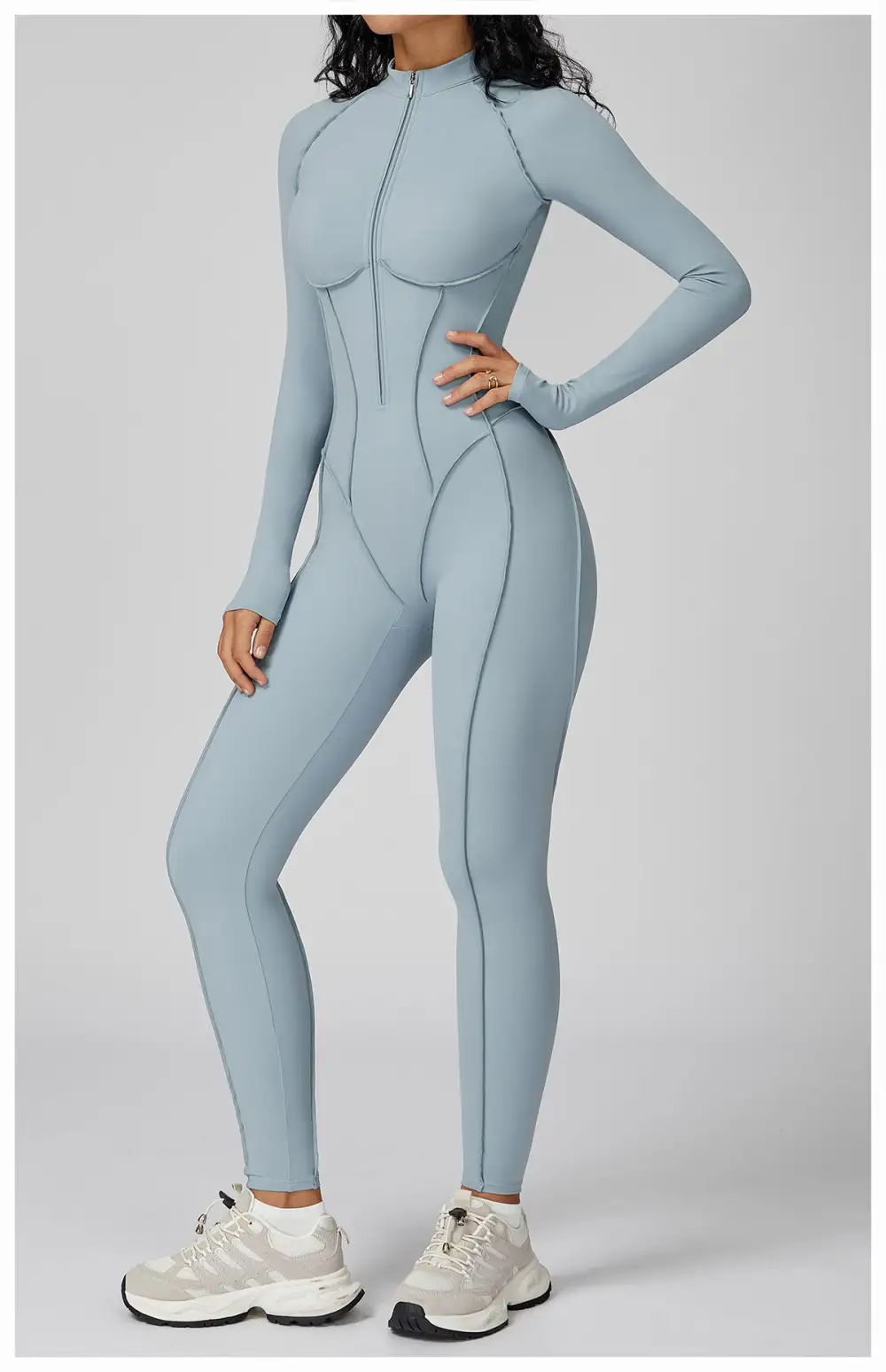 Half Zip Training Onesie