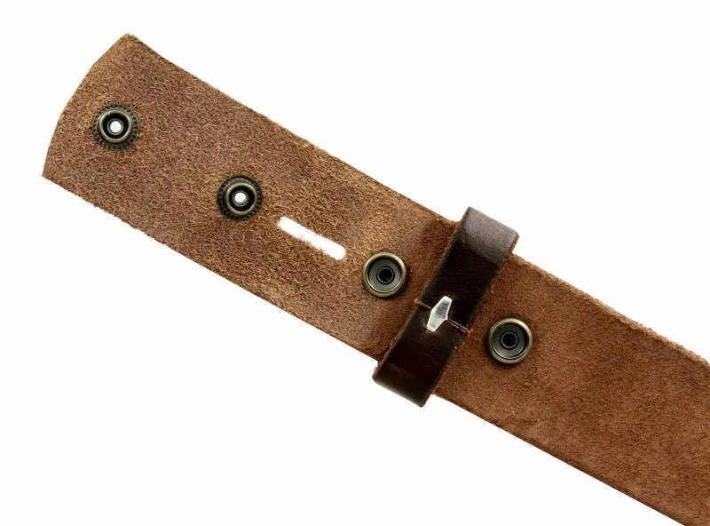 Soft Touch Suede Belt Strap