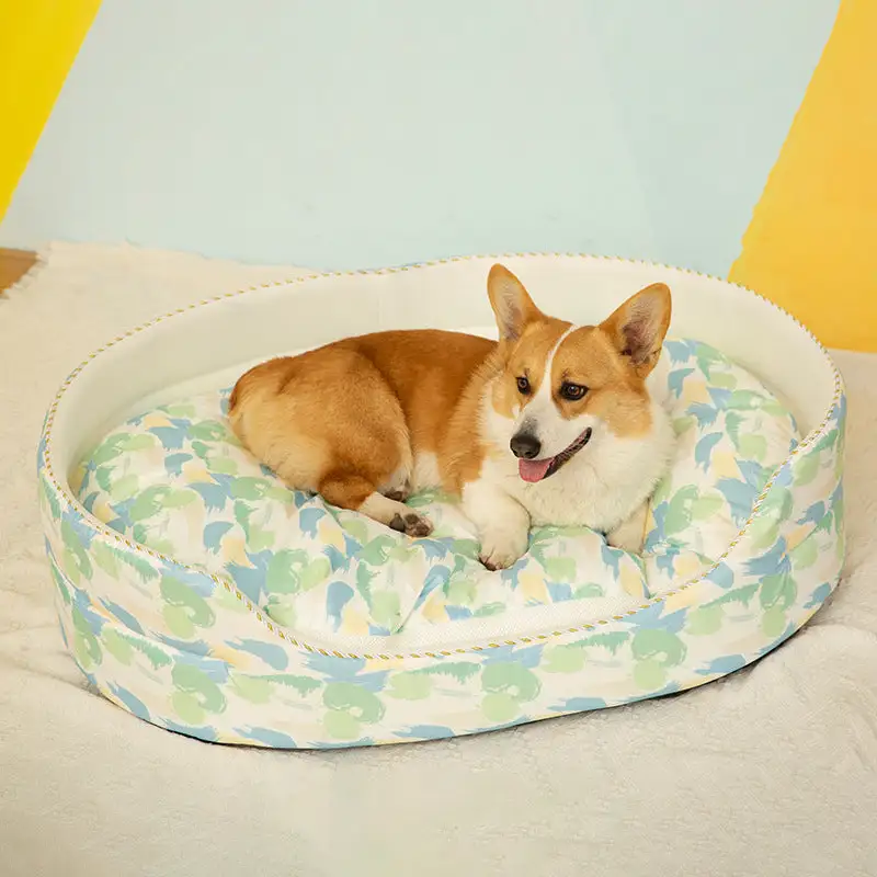 Oval Breathable Cooling Bed  Dog & Cat Bed