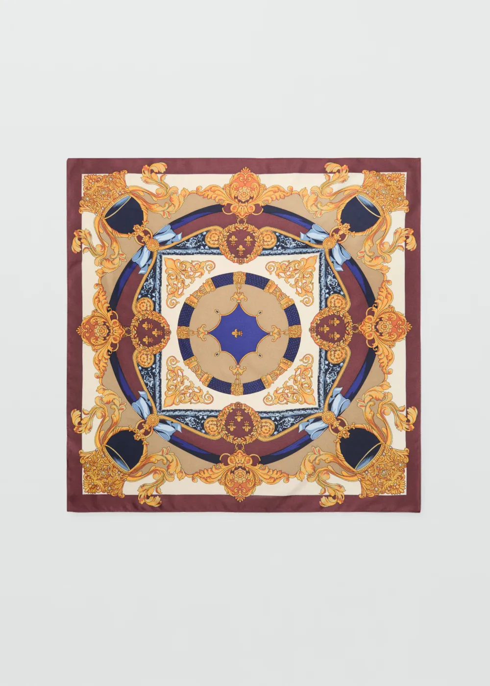 Casual Style Vintage Printed Scarf