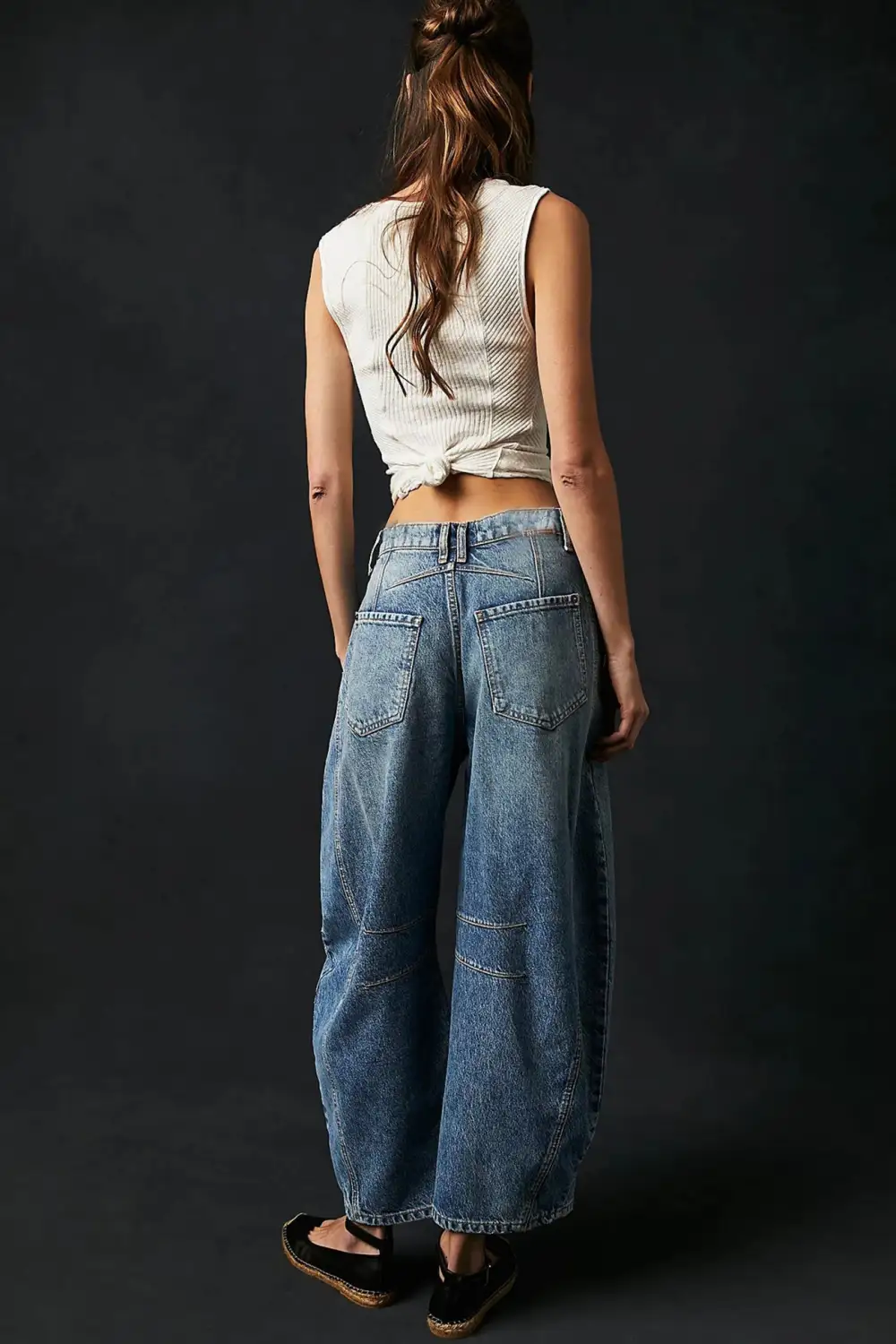 Balloon Leg Relaxed Jeans