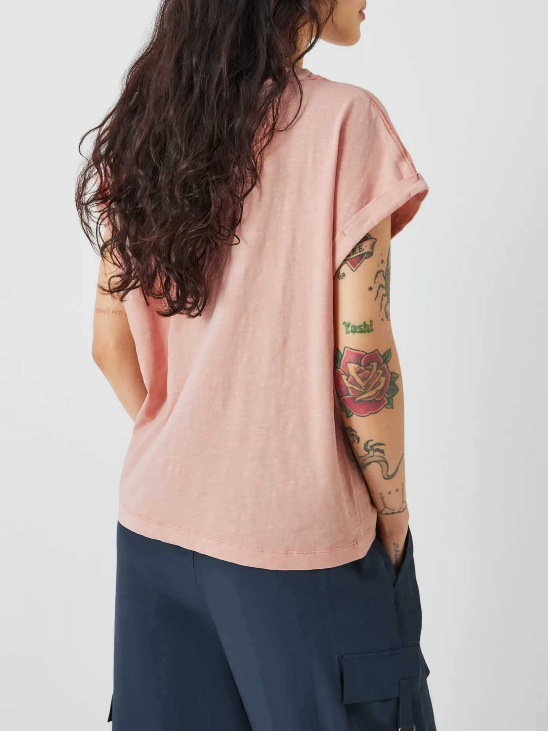 Garment Dyed Stitch Tank T-Shirt