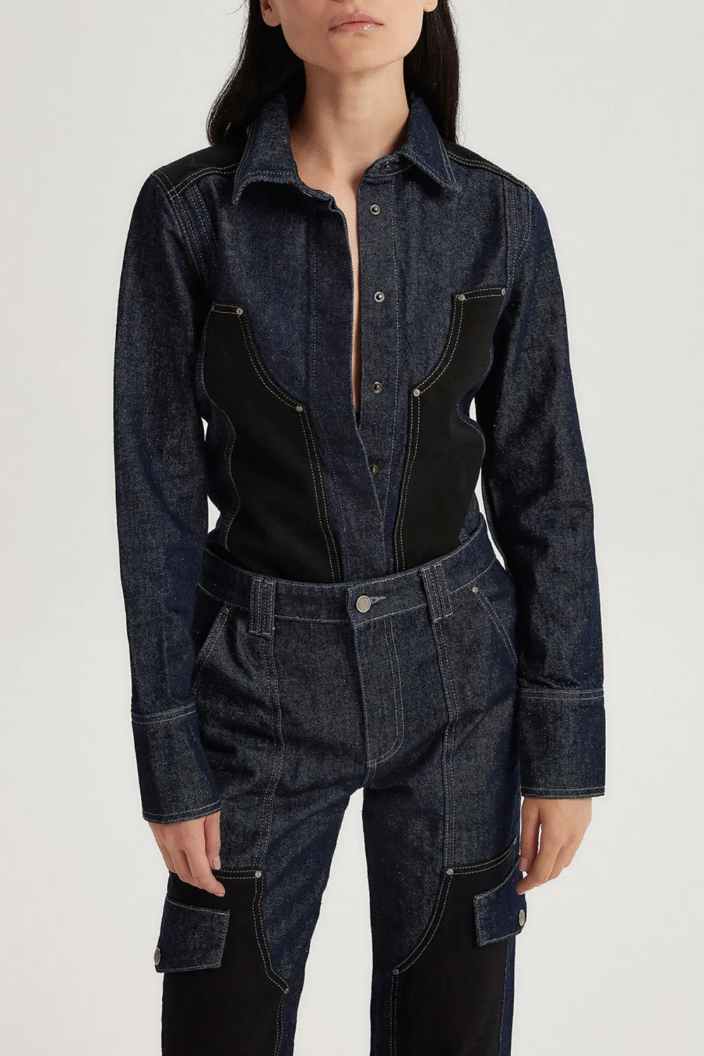 Long Sleeve Denim Shirt