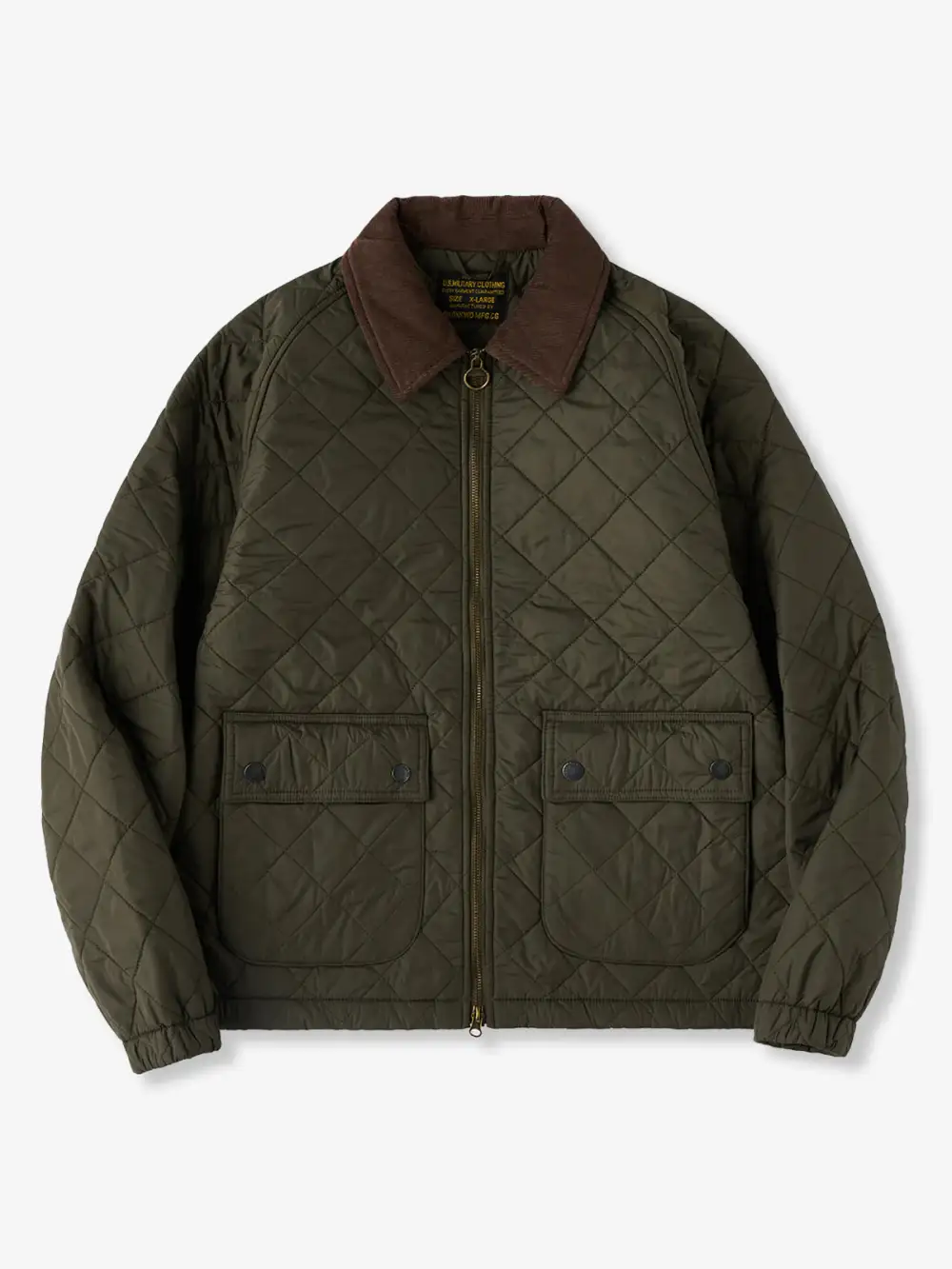 Men'S Corduroy Quilted Field Jacket