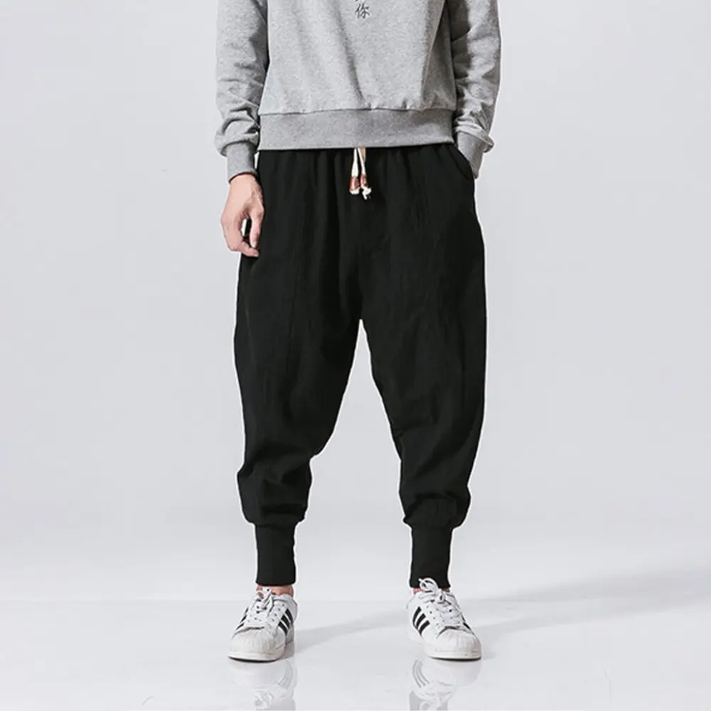 Relaxed Tapered Harem Pants