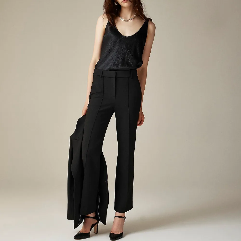 Mid-Waist Cropped Natalia Pants