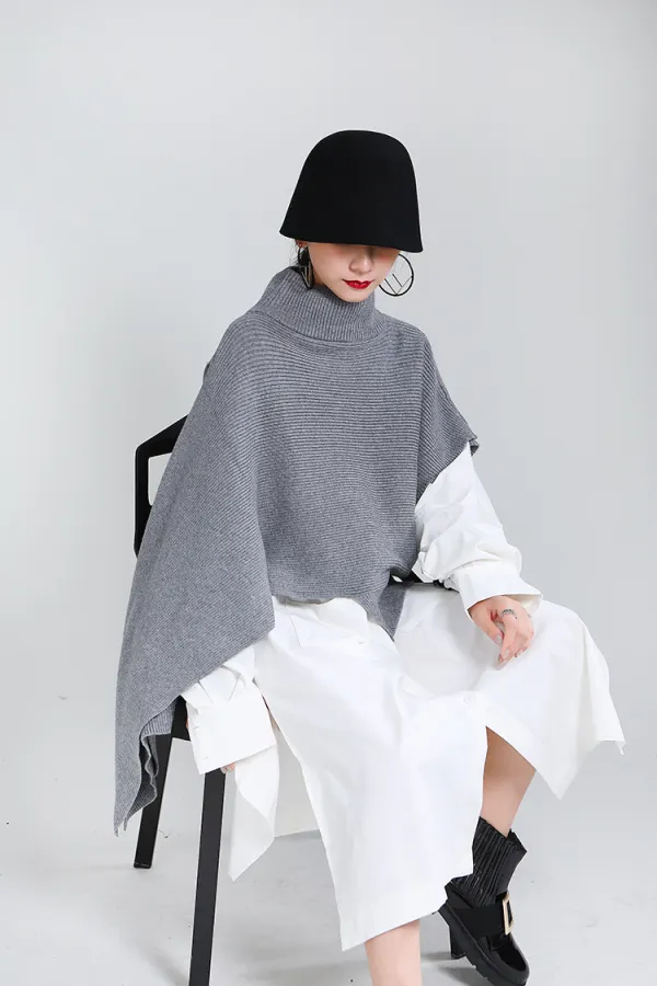 Casual Shoulder-Length Shawl Loose Sweater