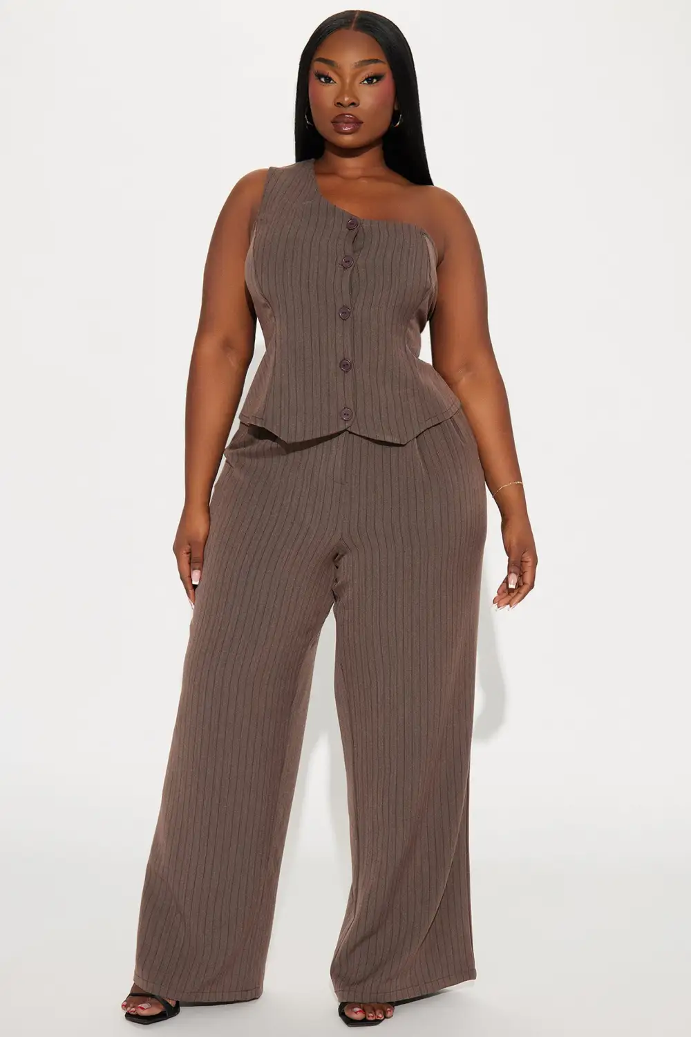 Sandy Pant Set - Brown