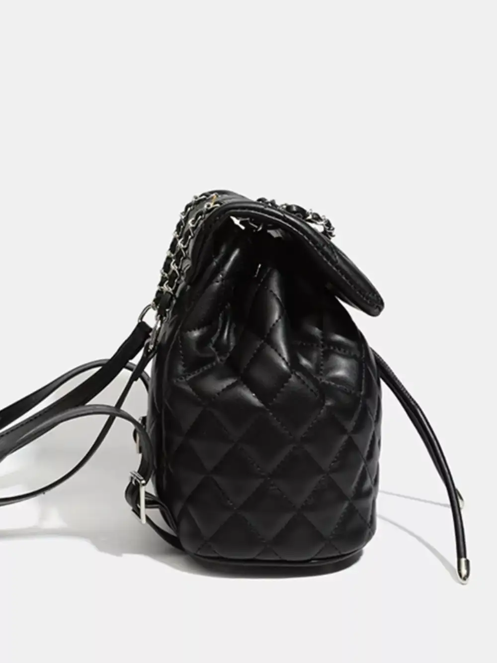 Quilted Chain Backpack