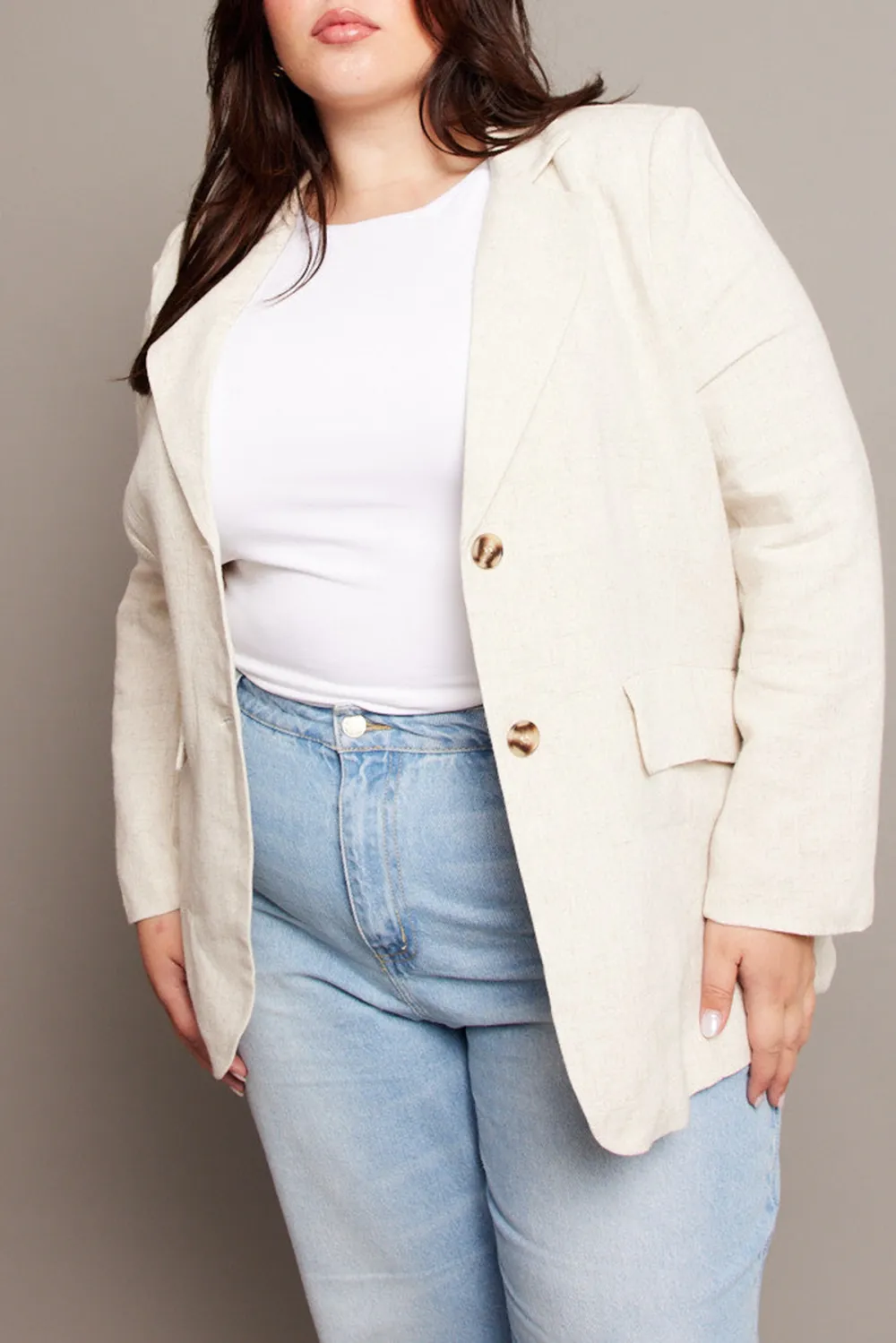 Casual Loose Suit Collar Jacket