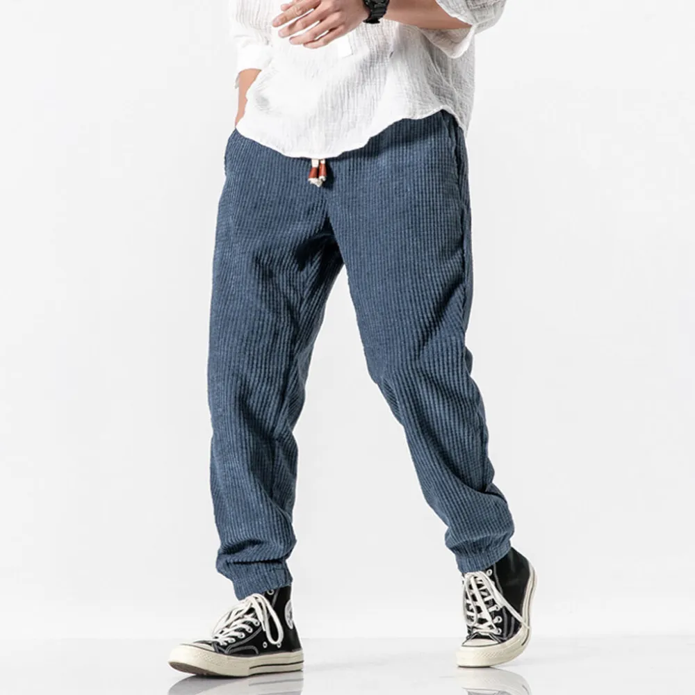 Soft Corduroy Tapered Pants