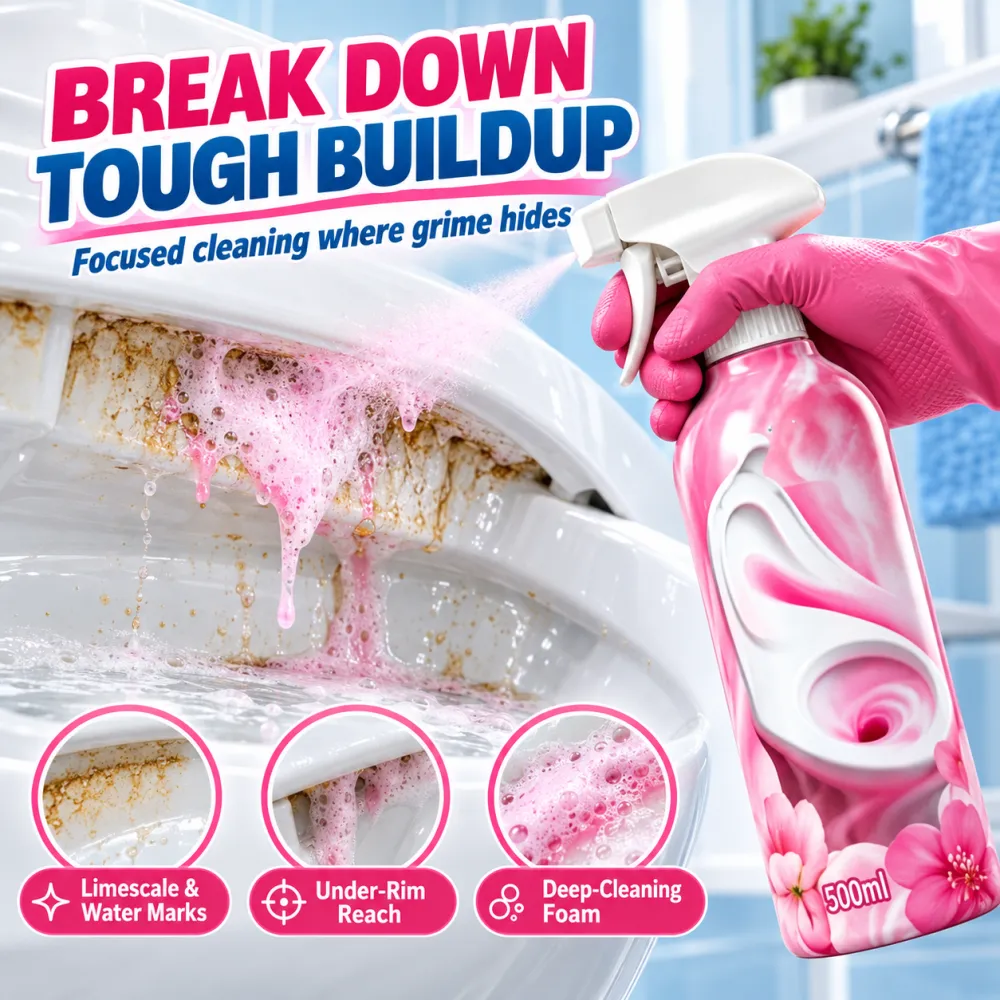 Floral Toilet Cleaning Spray