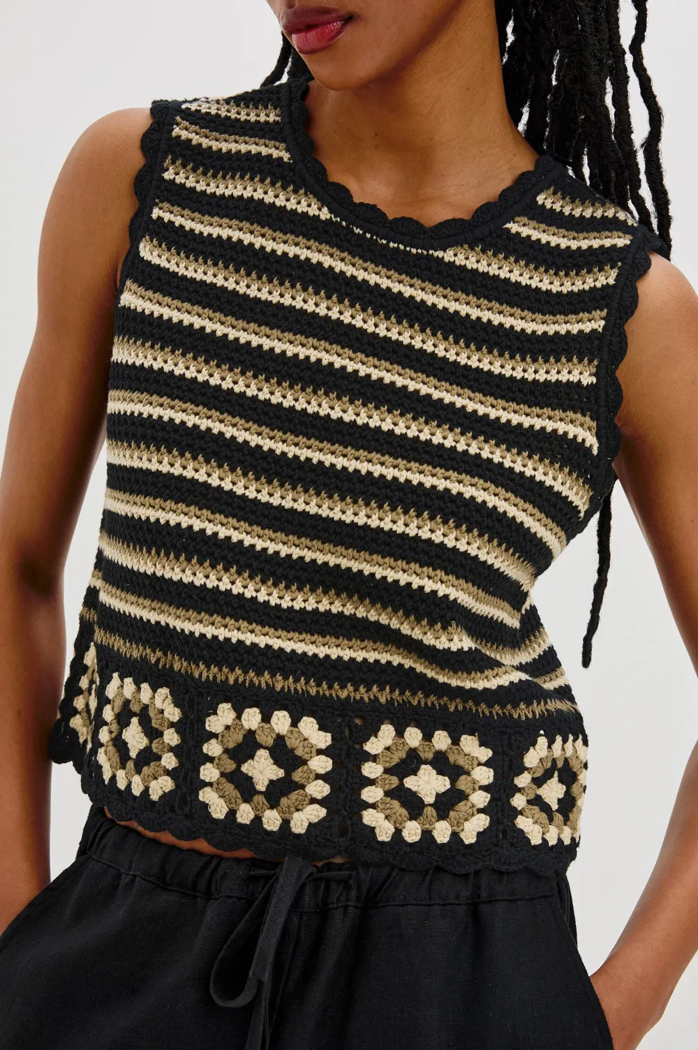 Hand-Woven Women's Blouse