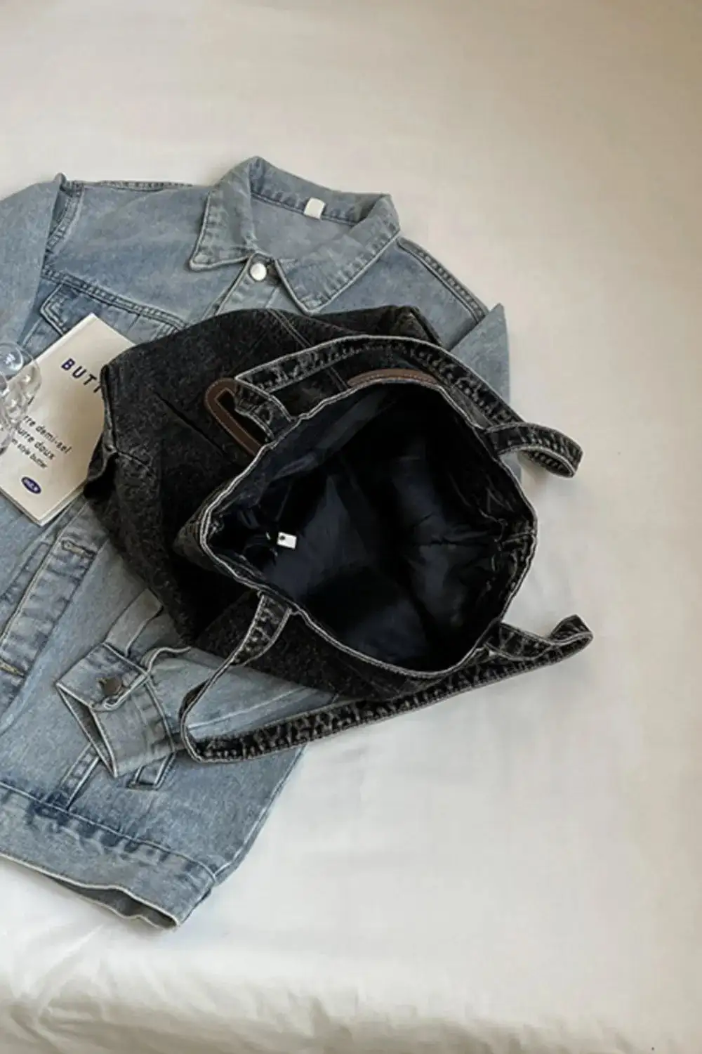 Denim Tote Bag