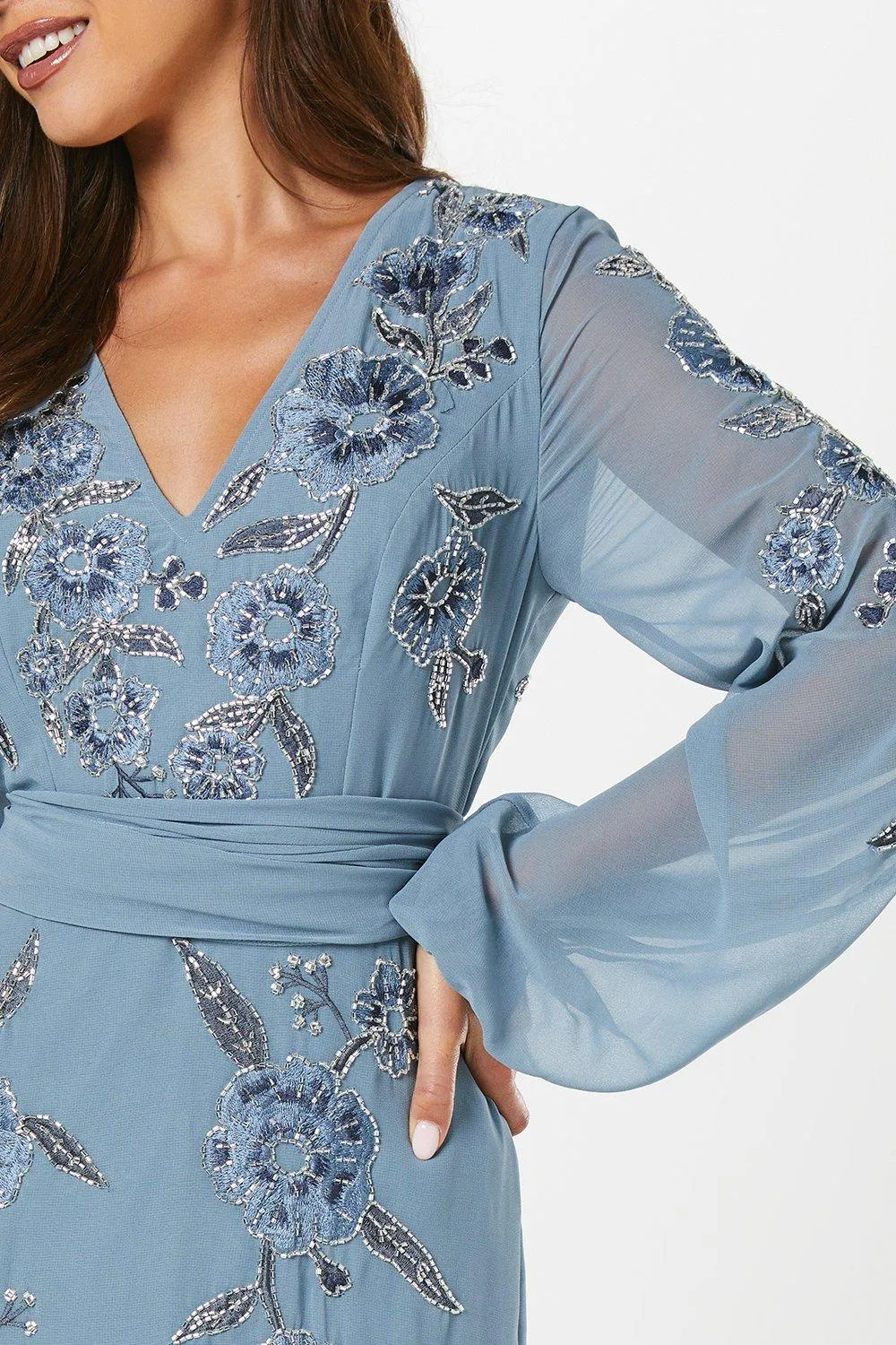 Asymmetric Hem Women's Printed Breathable Dress