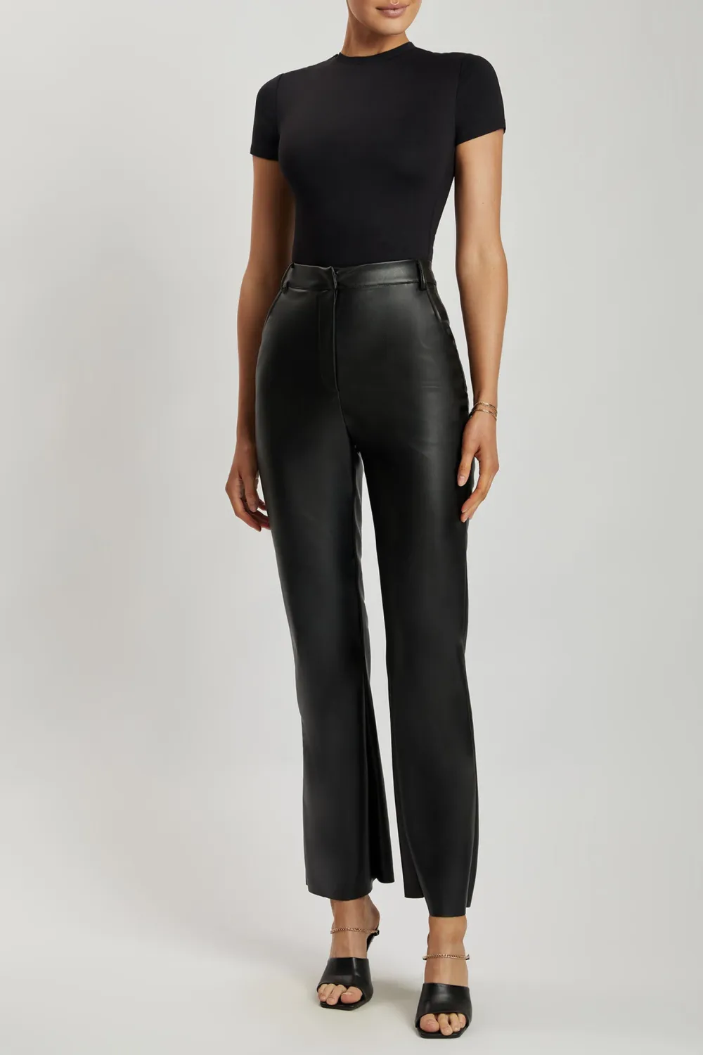 Crew Neck Short Sleeve Bodysuit