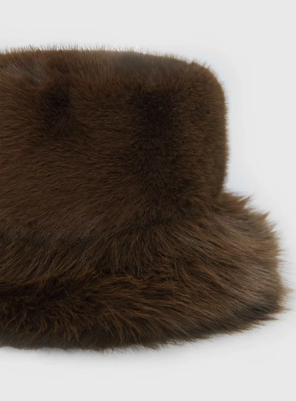 Fluffy Hat Taupe