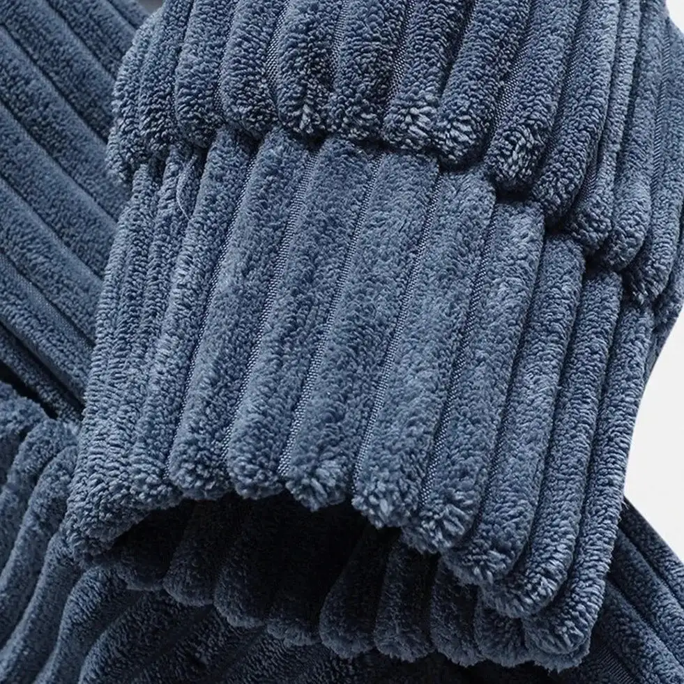 Corduroy Pullover Hooded Sweatshirt
