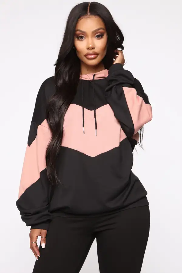 Not Mad At That Pant Set - Black/Mauve