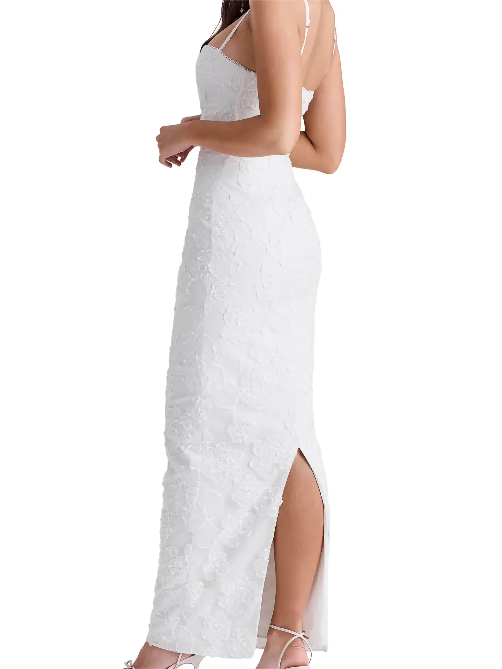 Pure White Long Dress