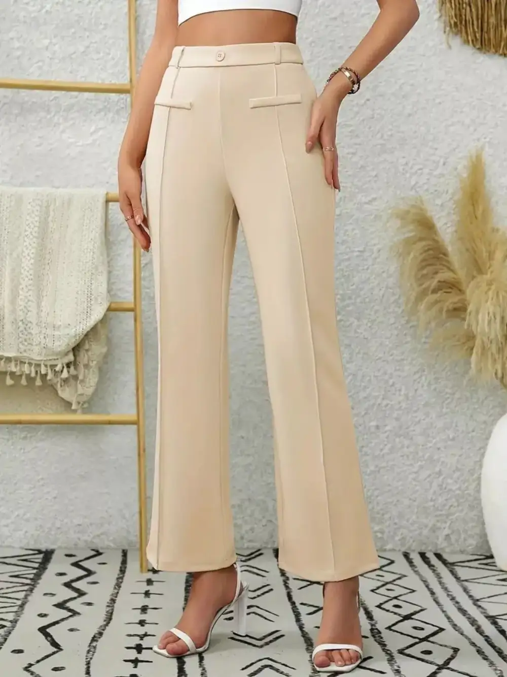 Everyday High Waist Flare Pants