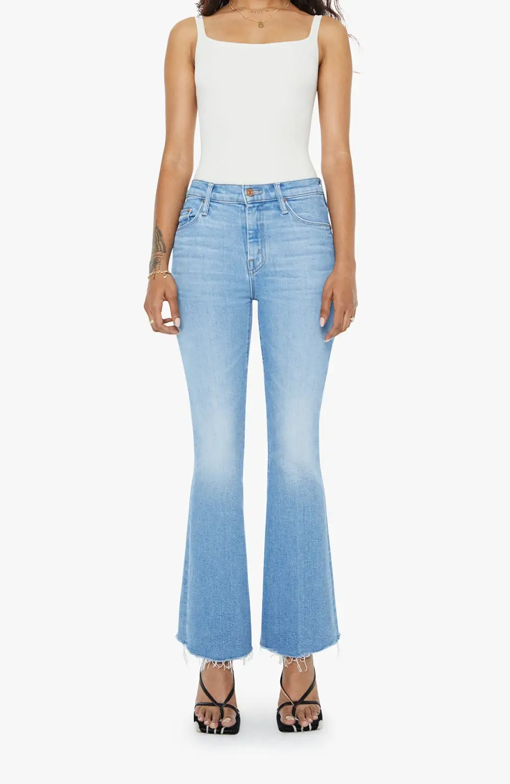 Straight Leg Utility Jeans