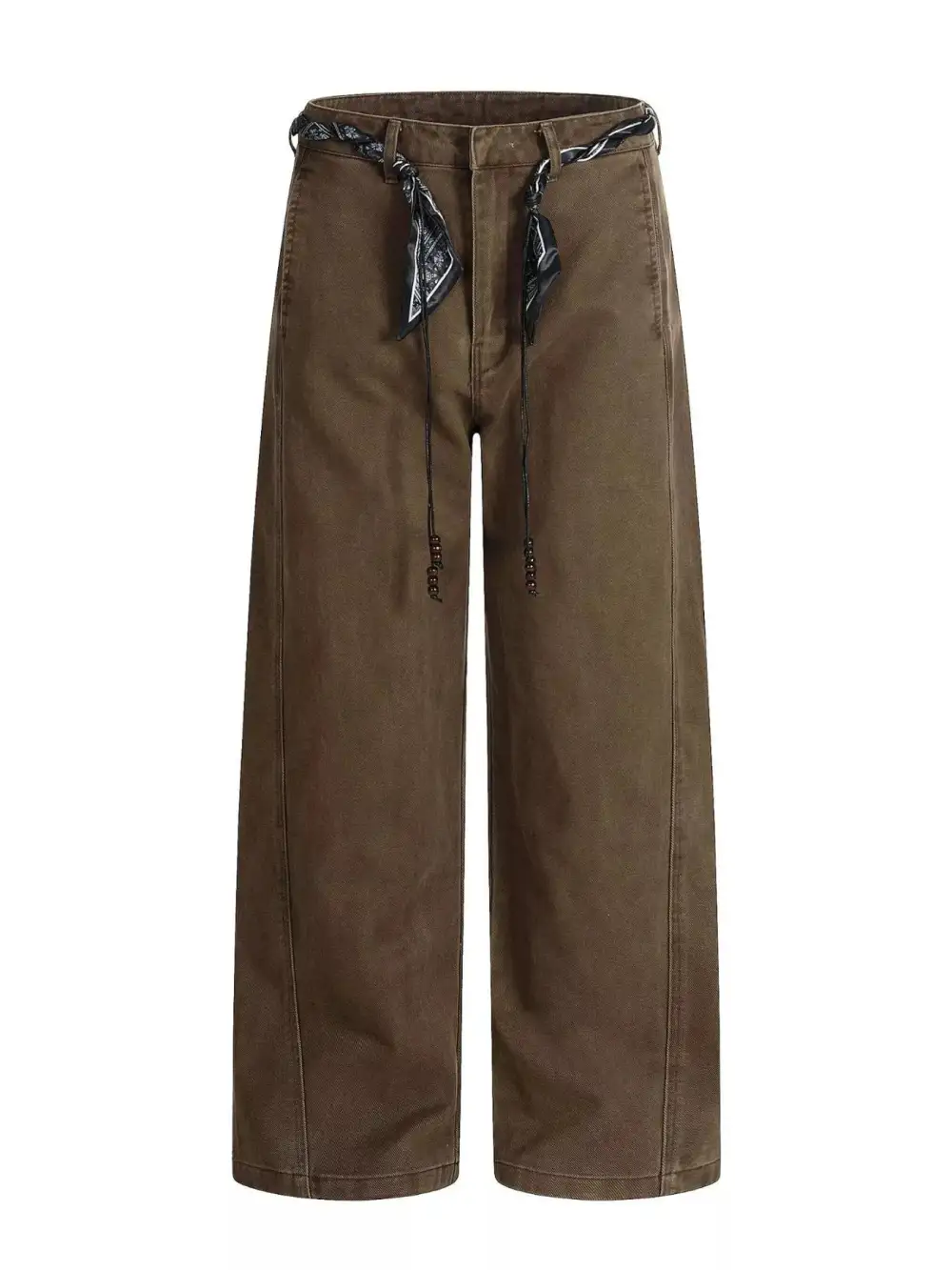 Relaxed Men's Wide Leg Pants