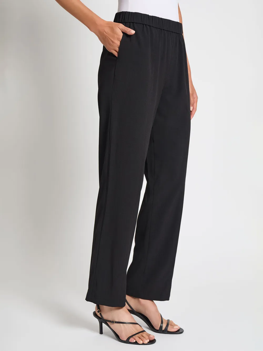 Elastic Waistband Soft Pants