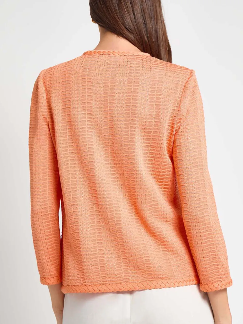 Front Shoulder Knitted Jacket