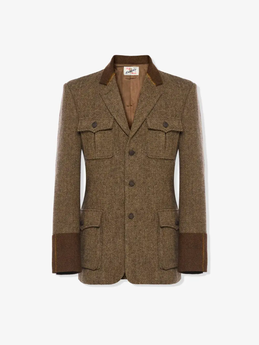 Men'S Fleece Lined Wool Blend Field Jacket