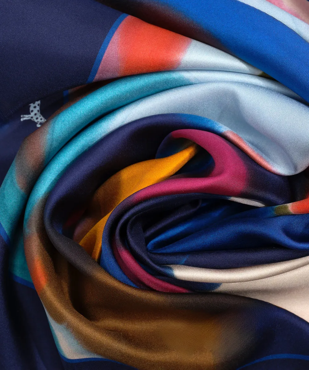 Multicolor Casual Style Flora Scarves