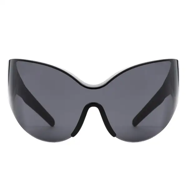Round Shield Frame Sunglasses