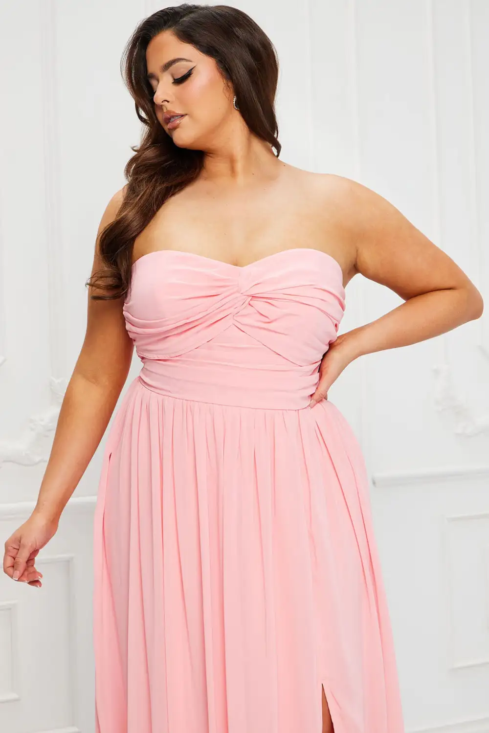 Subtle Beauty Maxi Dress - Pink