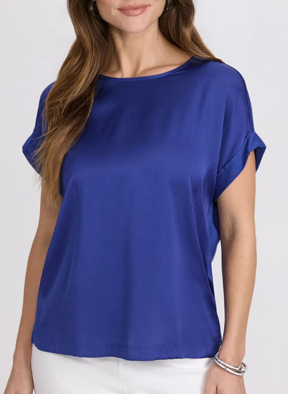 Elegant Satin Blouse