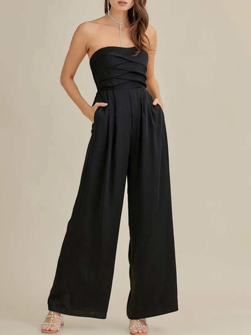 Women's Top Detailed Jumpsuit