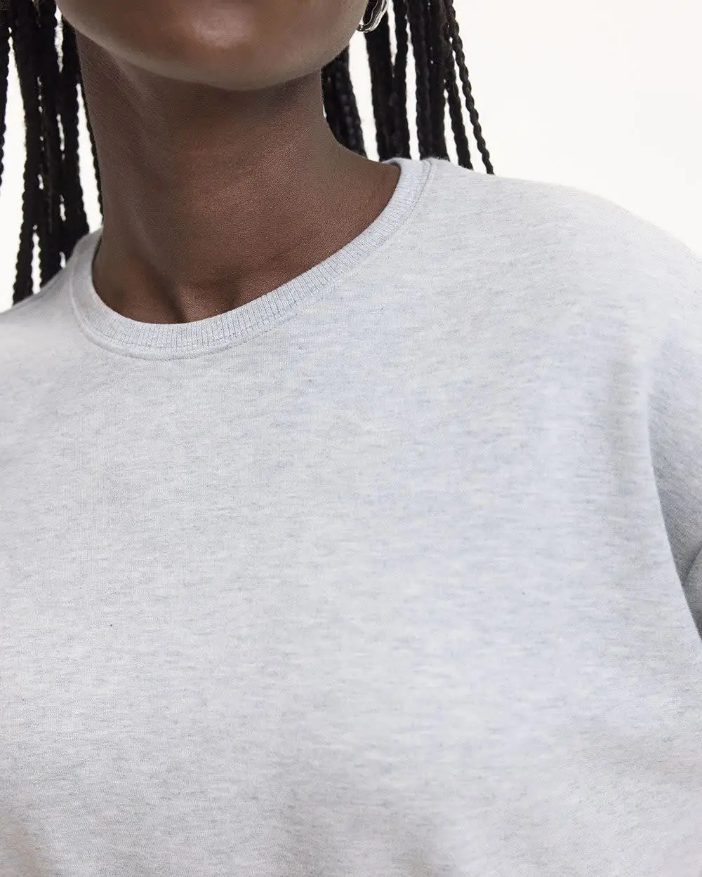 Long-Sleeve Crew-Neck Sweatshirt