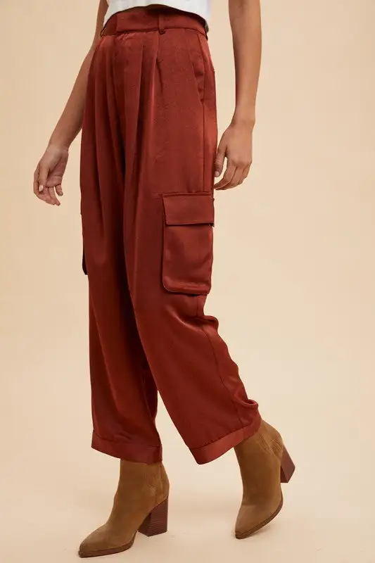 Everyday Satin Trousers